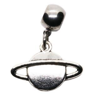 Saturn Charm for Space Gifts - Planet Space Jewelry - Elegant Planet Charm
